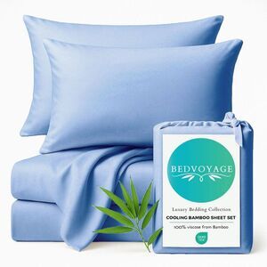 BedVoyage -  Twin XL 300 Thread Count Luxury Bed Shee Ocean